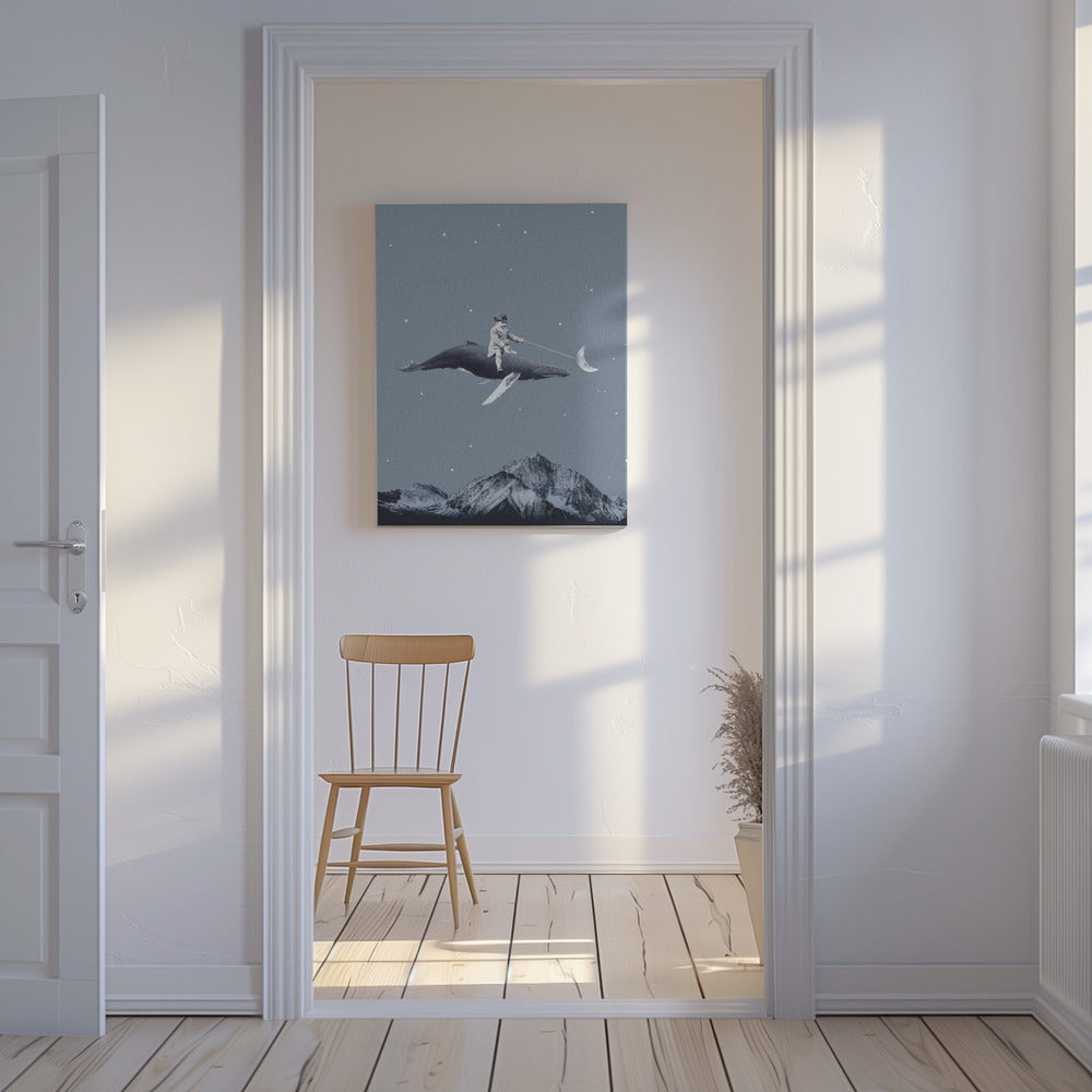 Aim for the moon | Canvas