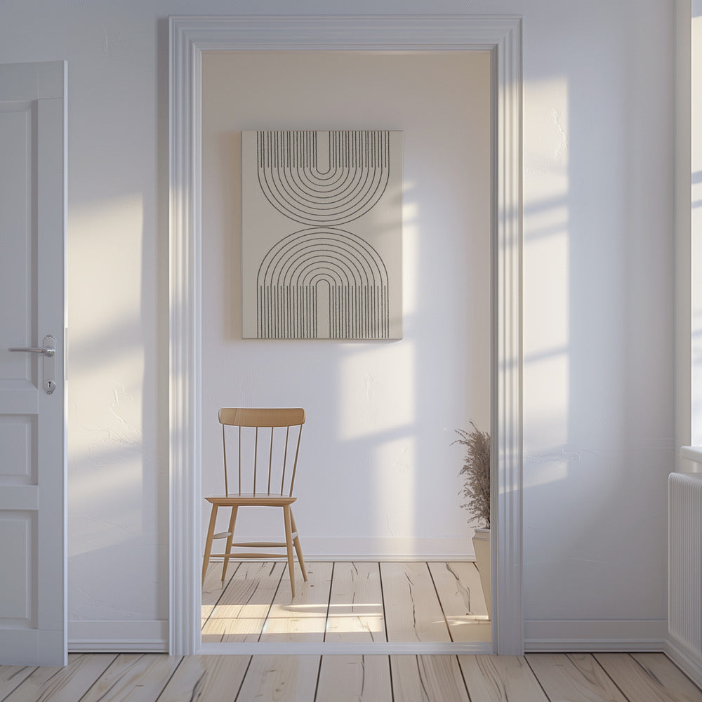 Symmetric Echoes | Canvas