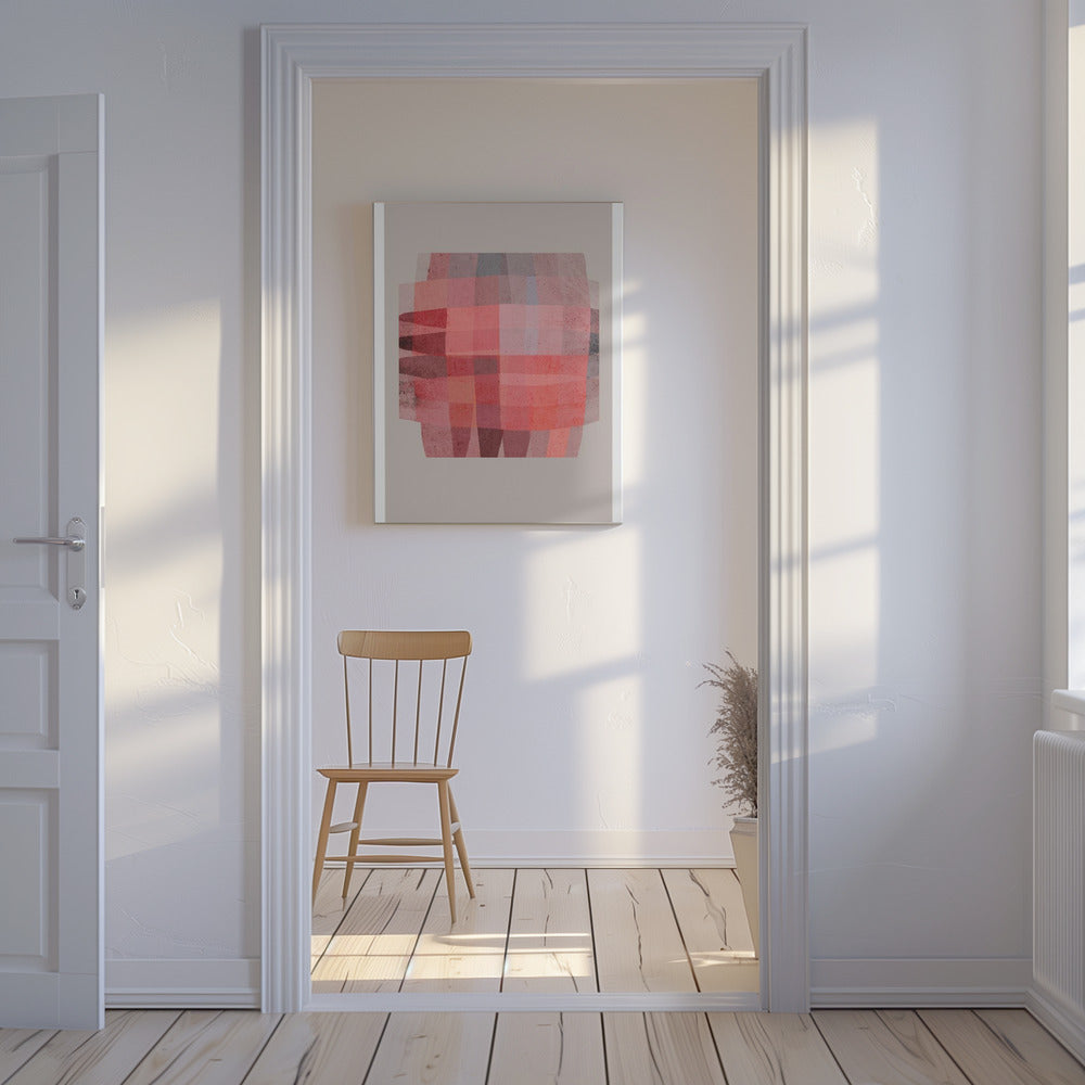 Pink Mosaic Dreams | Canvas