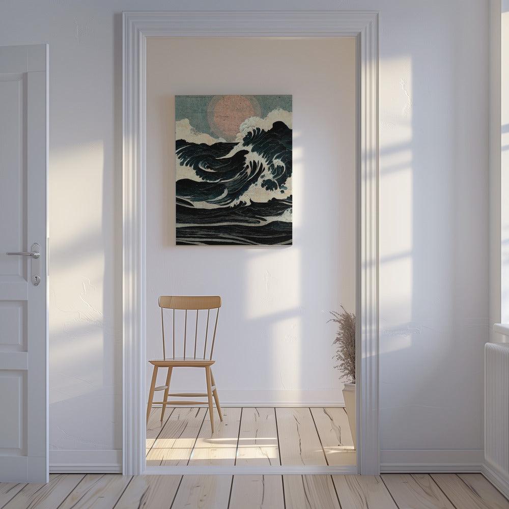 Celestial Wavescape | Canvas
