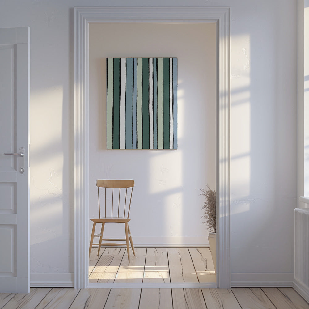 Vertical Whispers | Canvas