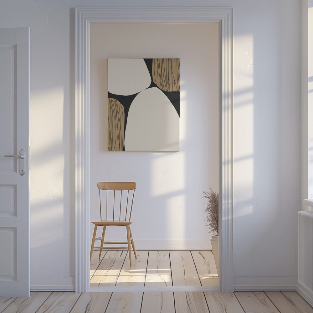 Abstract Earth Tones | Canvas