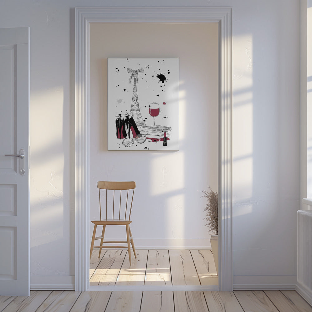 Chic Parisian Night | Canvas