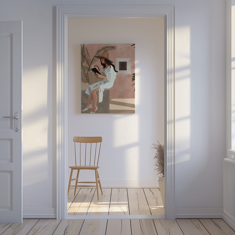 Peaceful Reading Nook | Canvas
