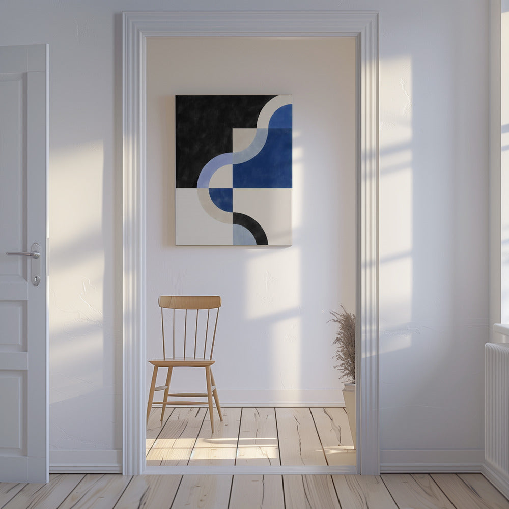 Curved Harmony | Canvas