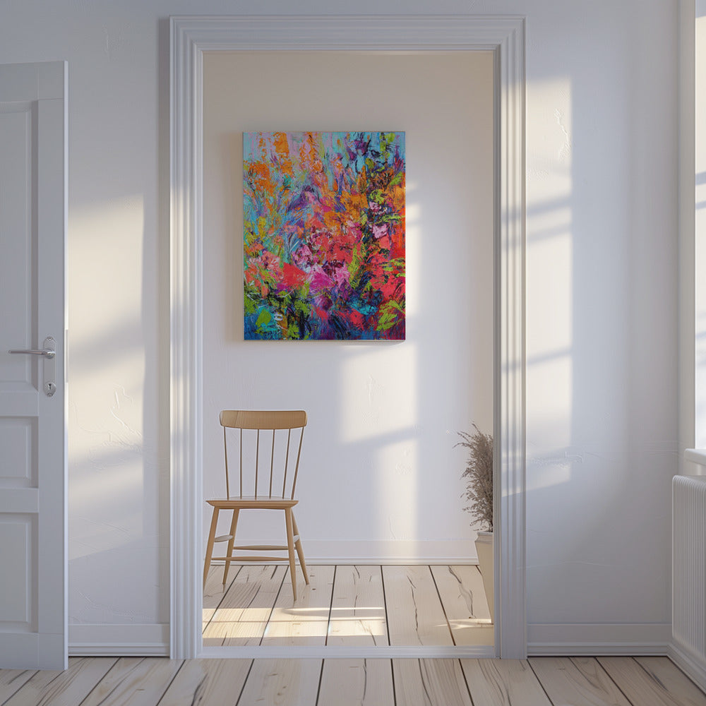 Ethereal Blossom Glow | Canvas