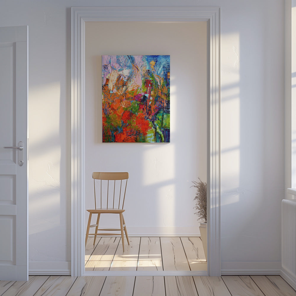 Ethereal Blossom Glow | Canvas