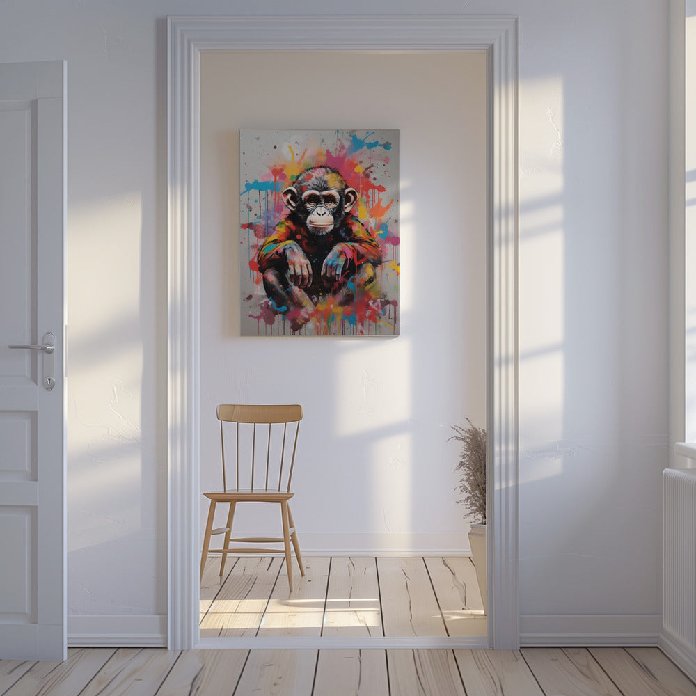 Monkey Pop Art | Canvas