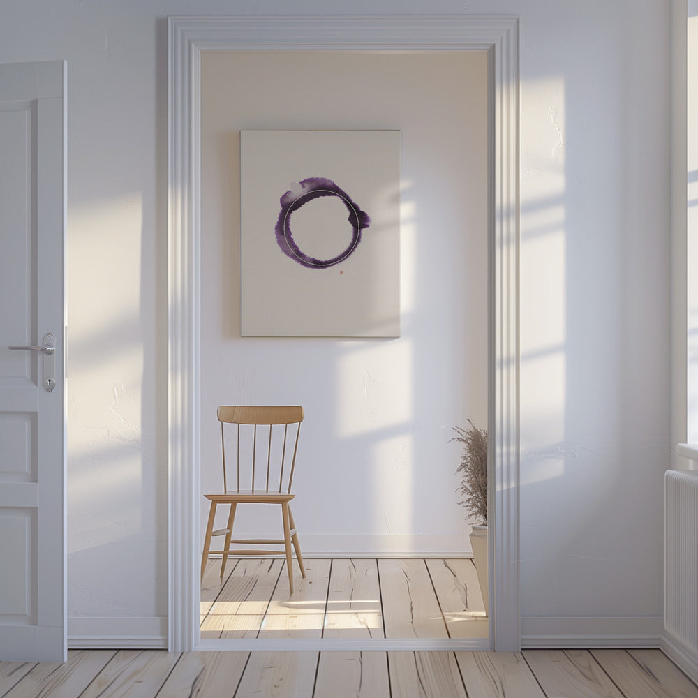 Circle N°3 | Rose | Canvas