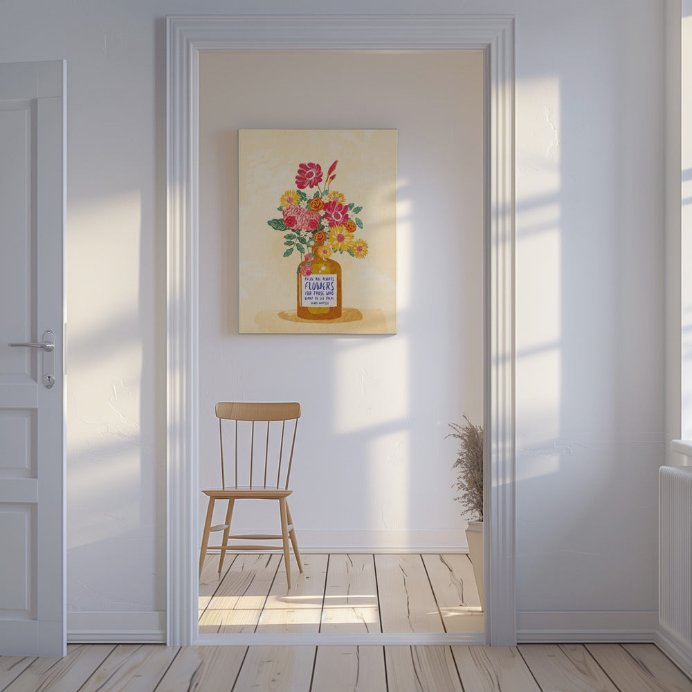 Always flowers | Canvas
