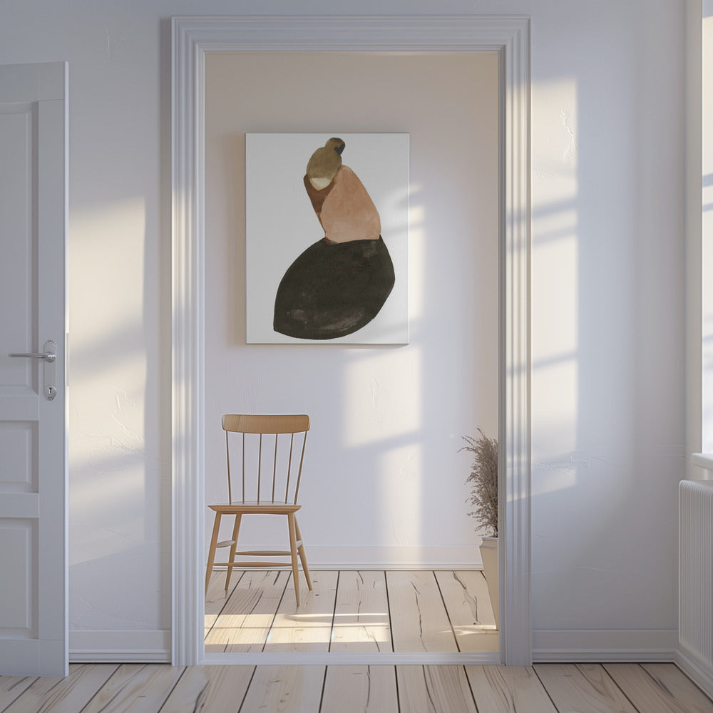 Sitting Woman no.13 | Canvas