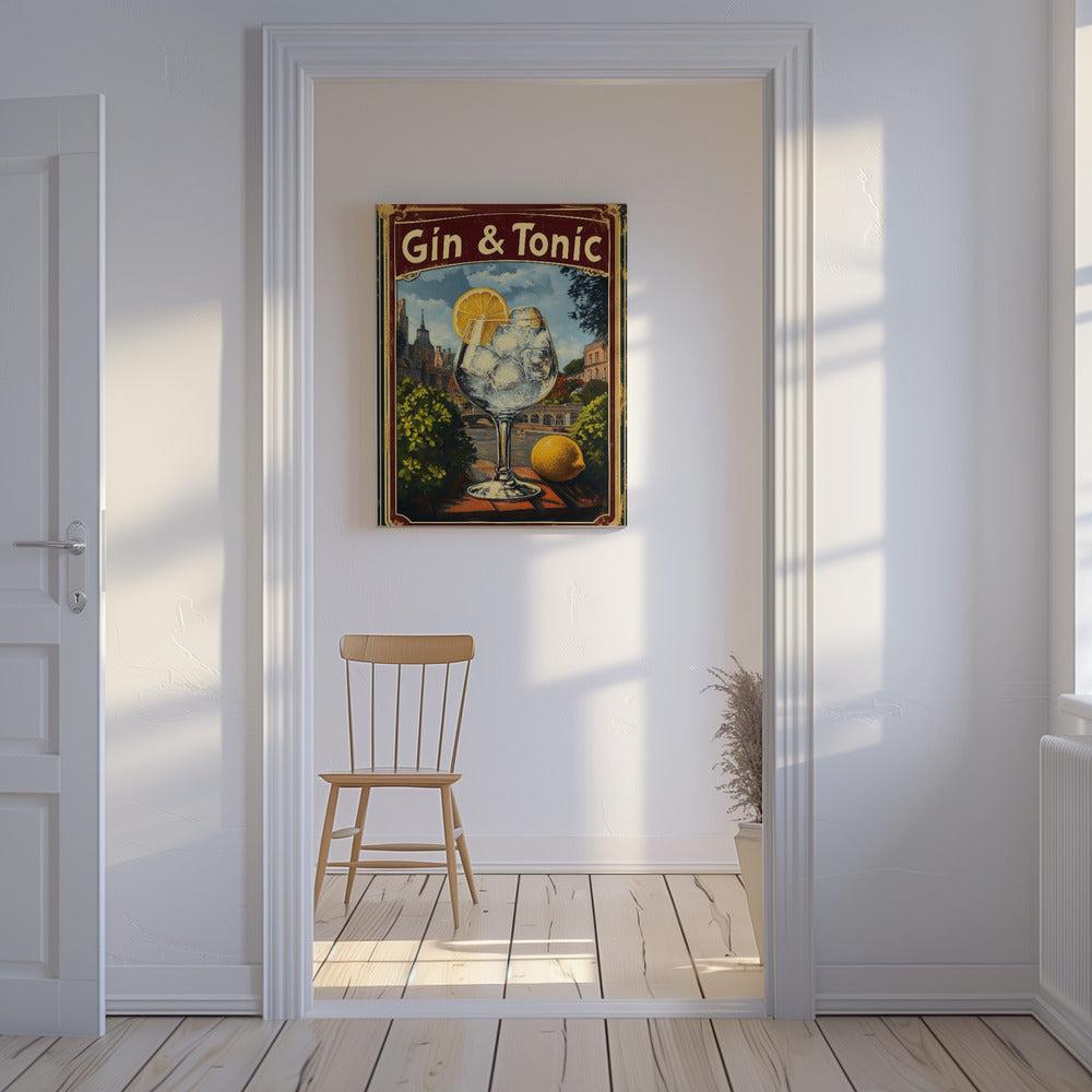 Gin &amp; Tonic Vintage | Canvas
