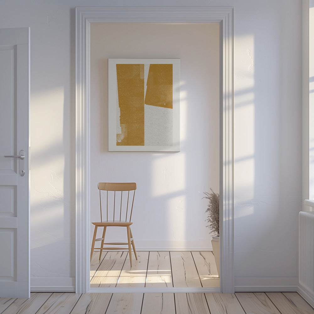 Golden Divide | Canvas
