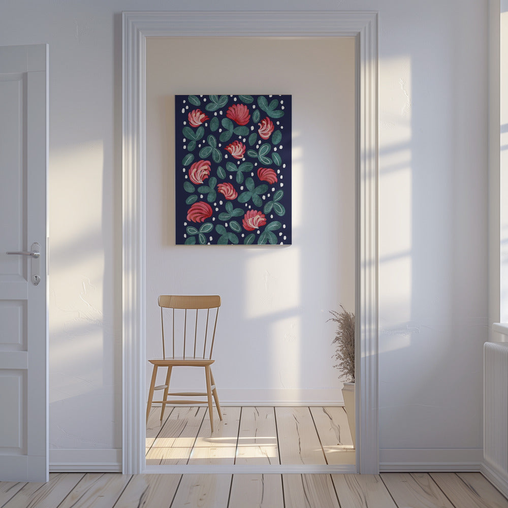 Red flowers III | Canvas