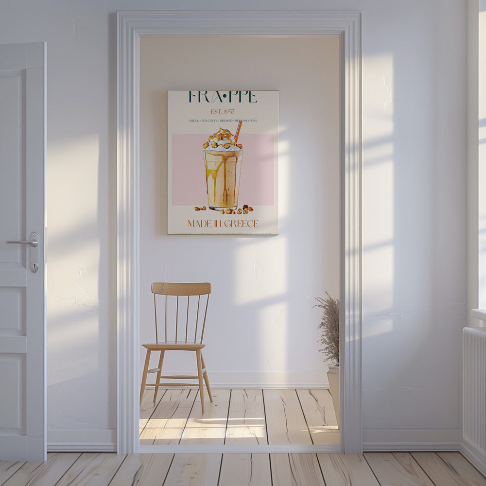 Greek Frappe Delight | Canvas