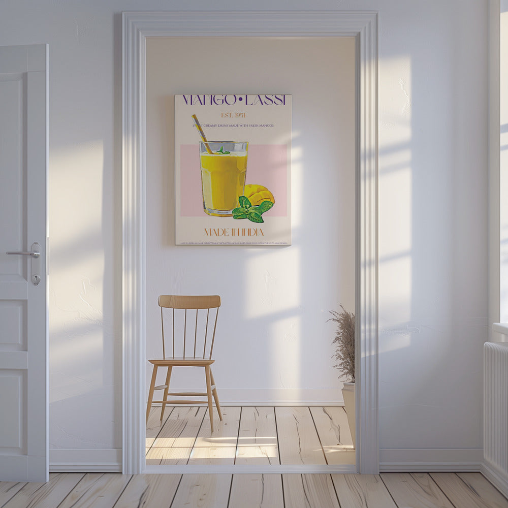 Mango Lassi Delight | Canvas