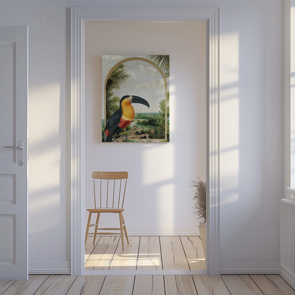Toucan Perched on a Branch | Canvas