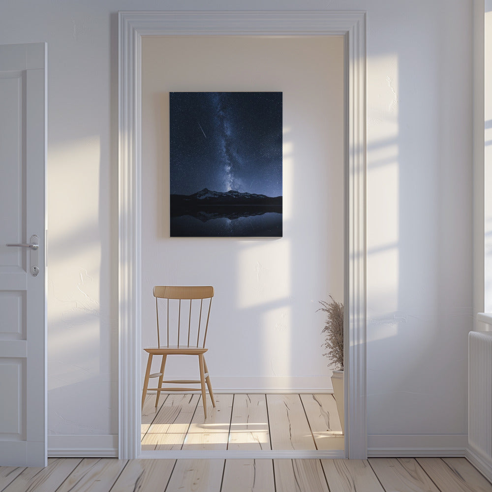 Galaxies Reflection | Canvas
