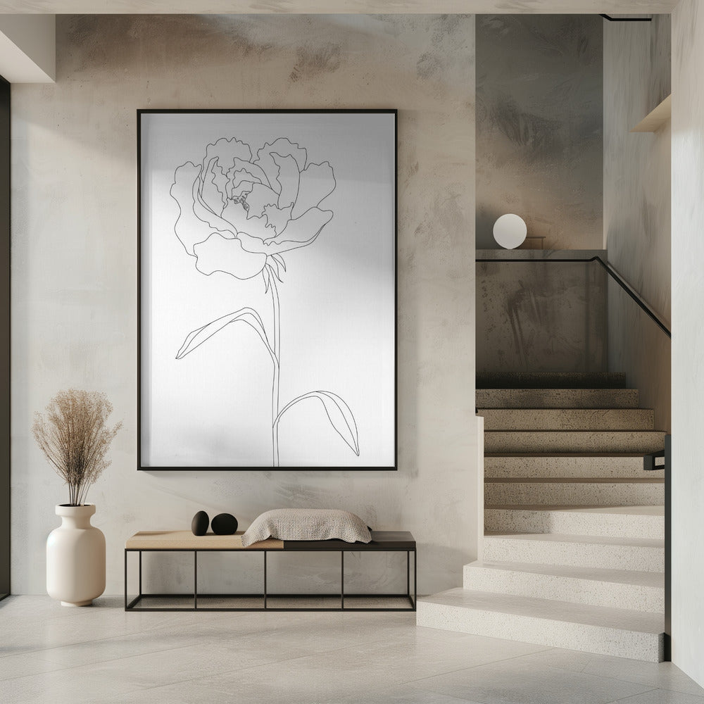 Peony Lines | Poster