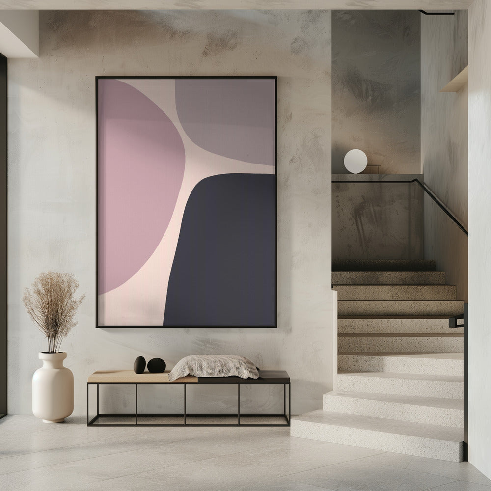 Muted Shapes Harmony | Poster