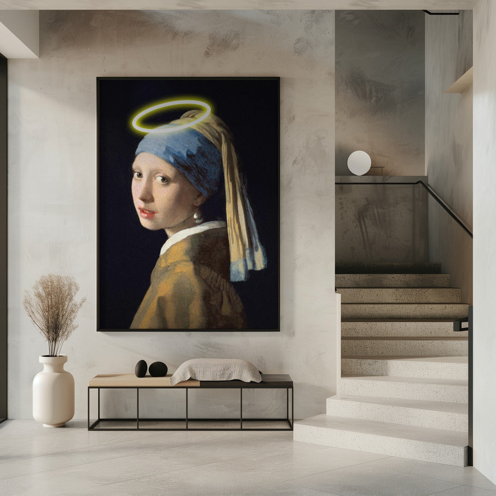 Girl With A Halo | Poster