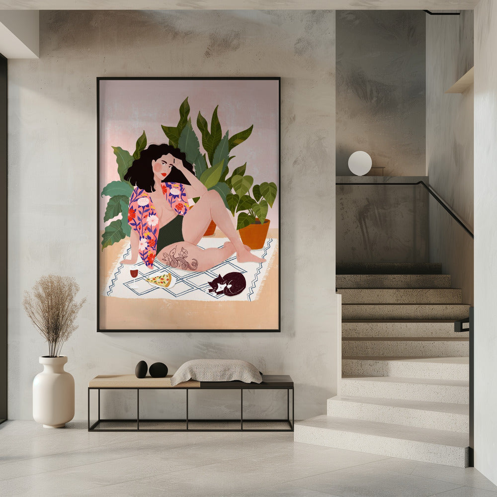 Sunday pizza | Poster