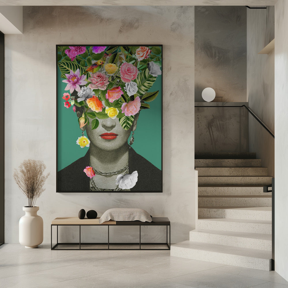 Floral Frida | Poster