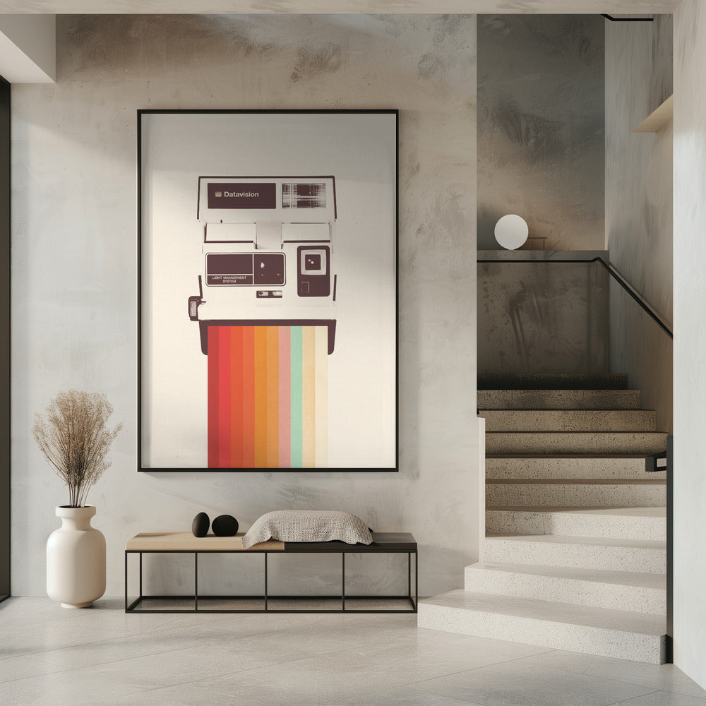 Instant Camera Rainbow | Poster