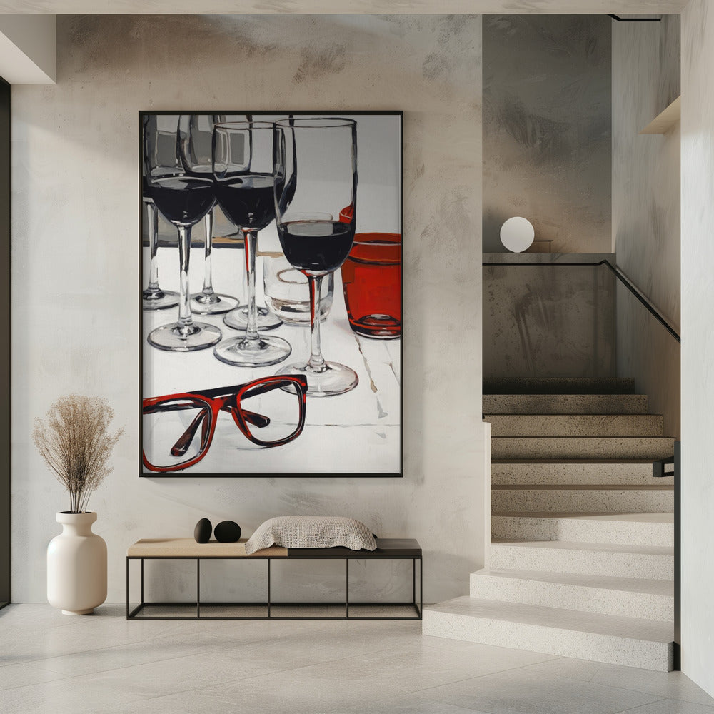 Wine &amp; Reflection | Poster