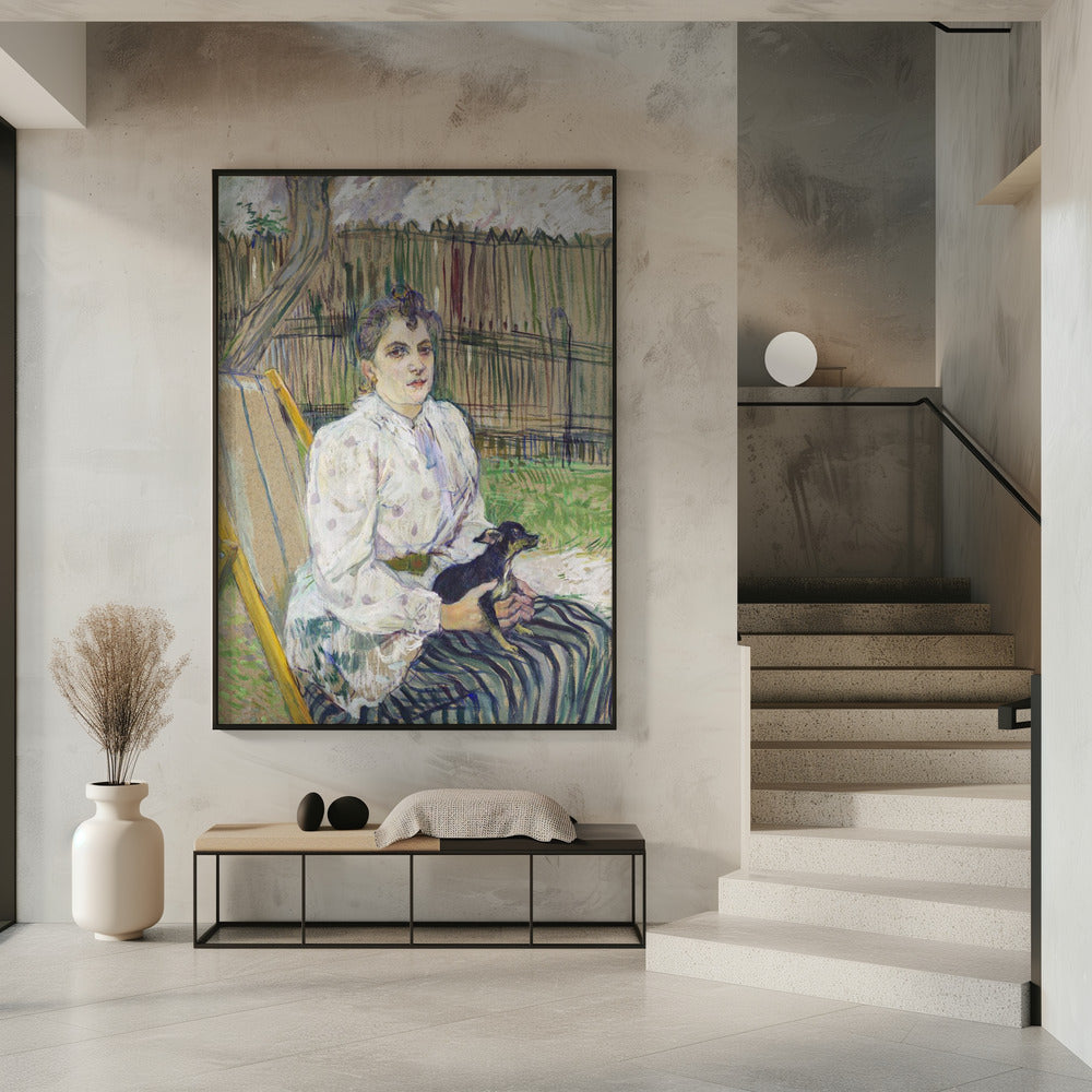 Lady With a Dog (1891) | Poster