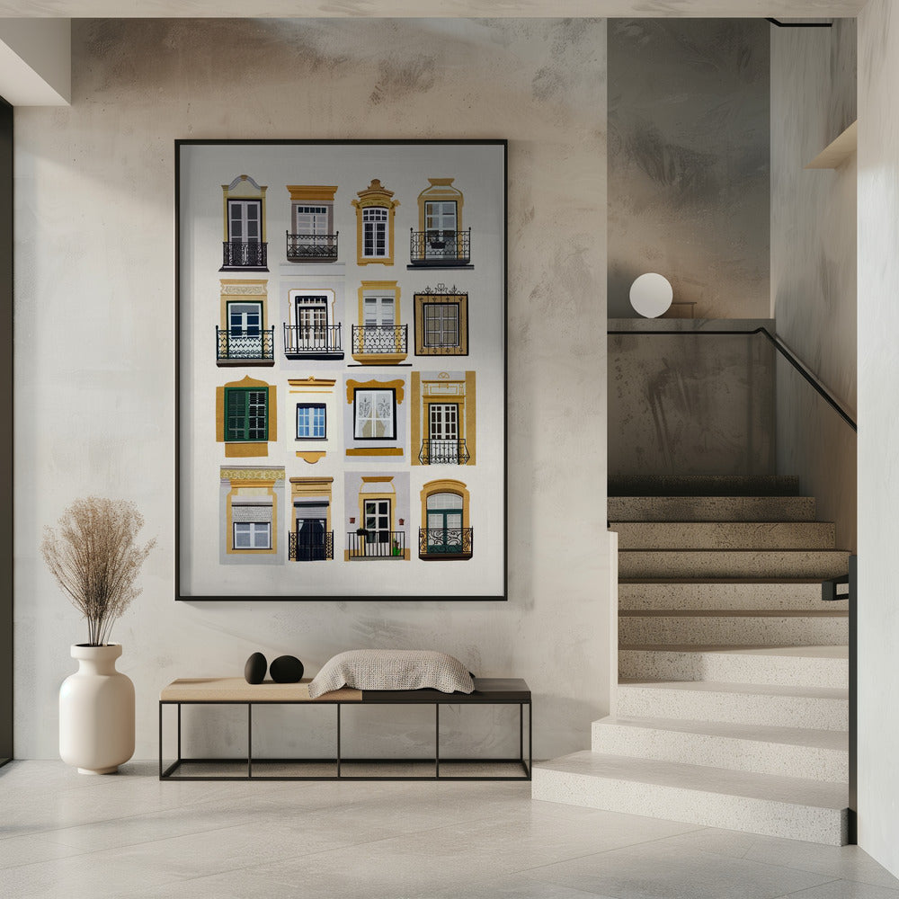 Windows of Lisbon | Poster