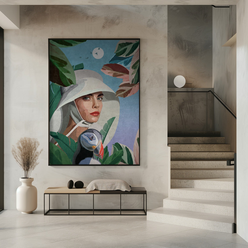 Puffin Dreamscape | Poster