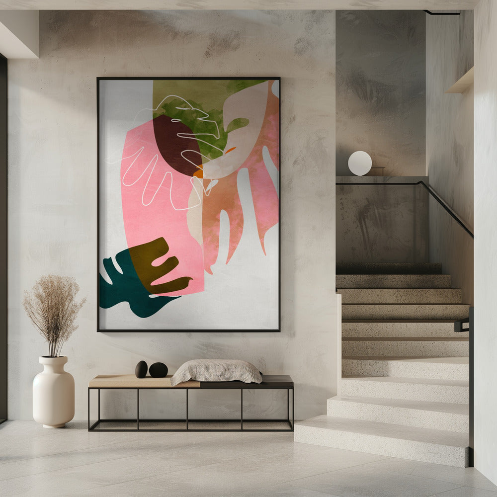 Leaves cut out | Poster