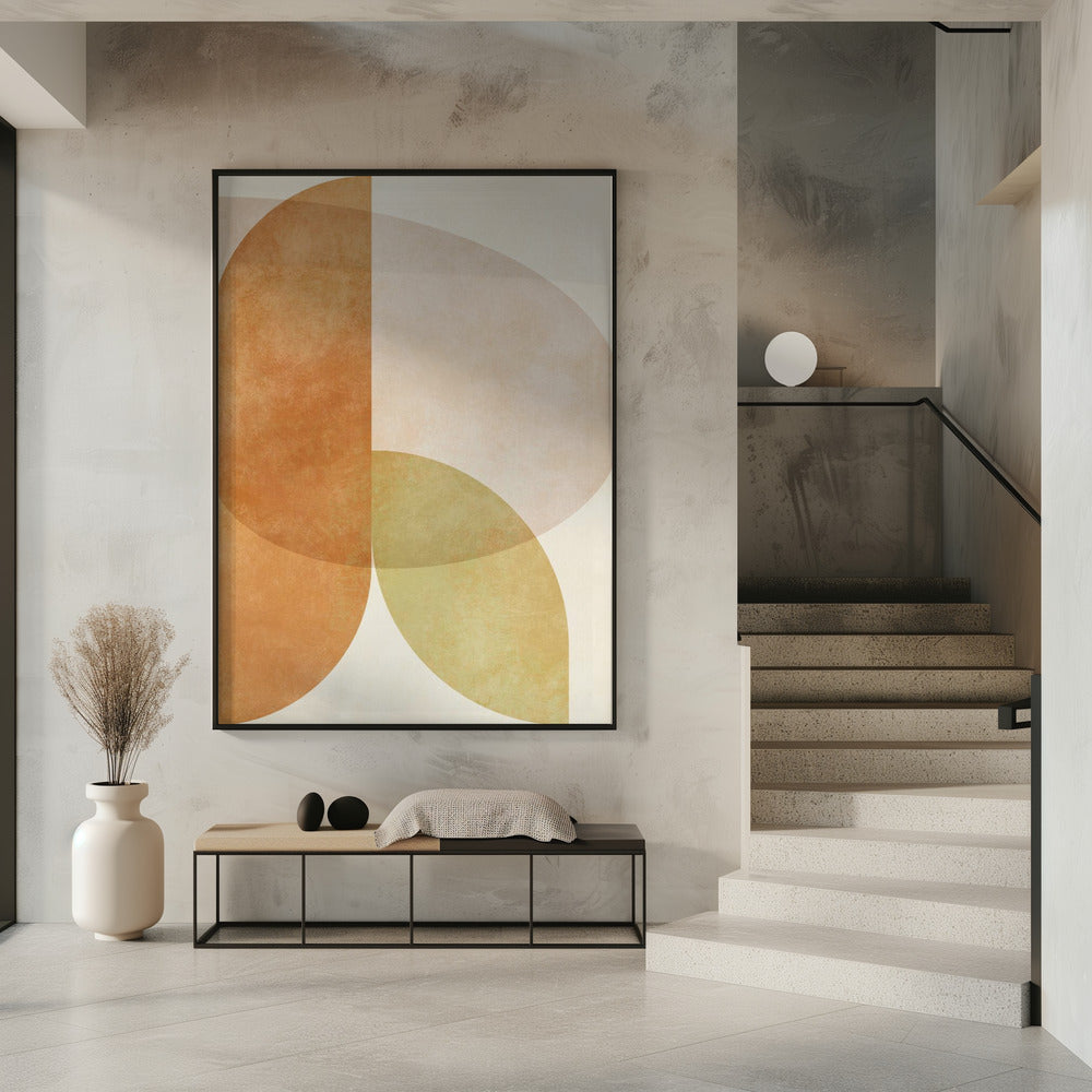 Aqua Shapes4 Kopie | Poster