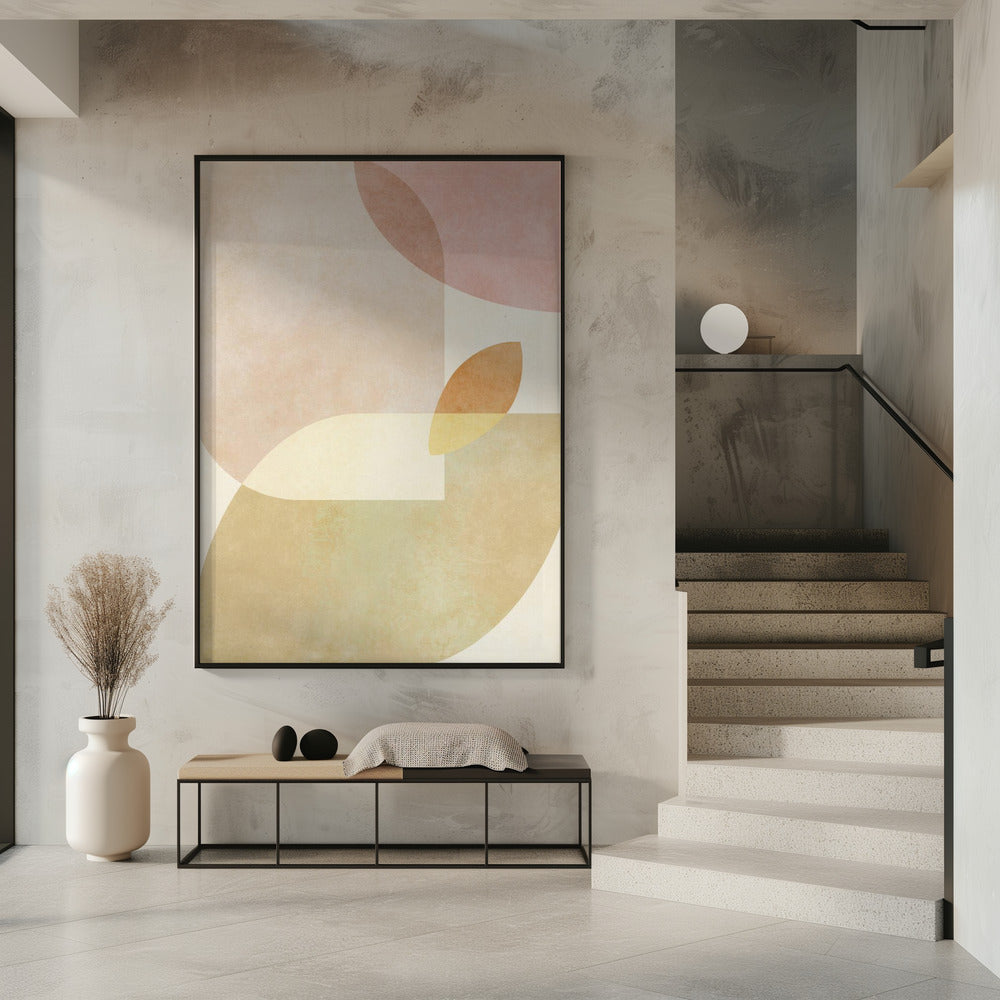 Aqua Shapes1 Kopie | Poster