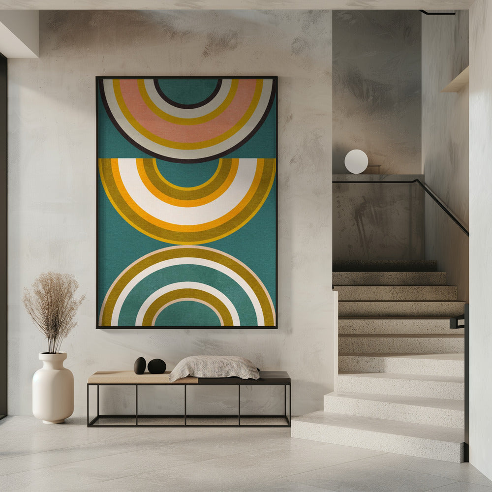 Rainbow Suns 5 Kopie | Poster