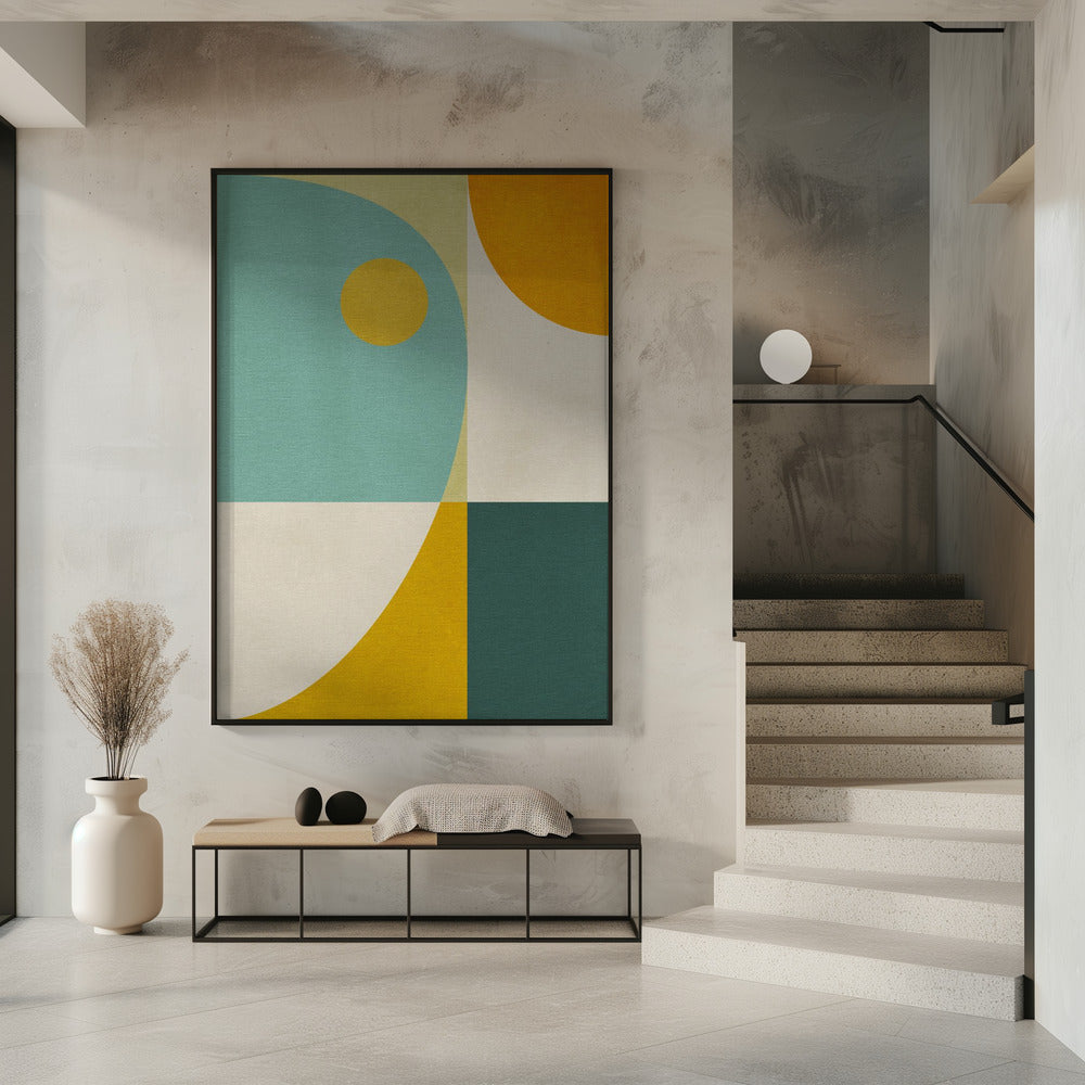 Rainbow Plus Shapes10 | Poster