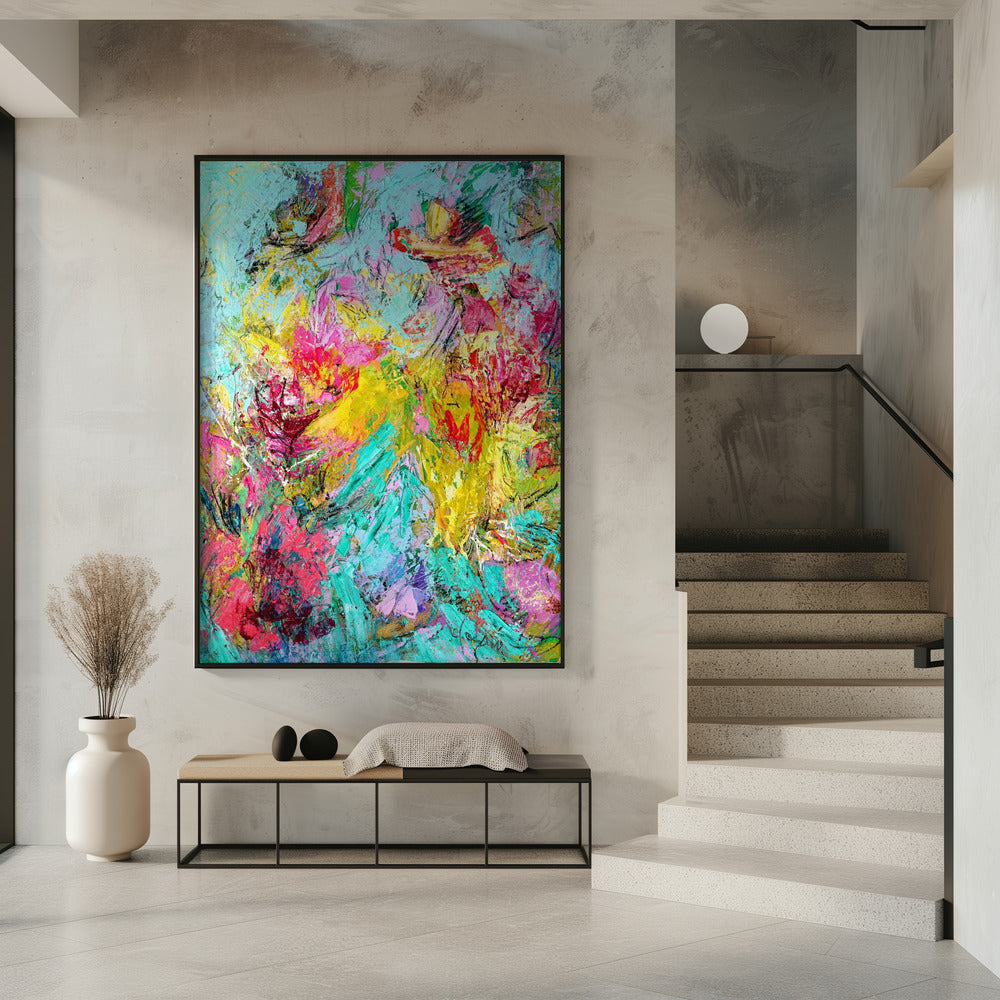Expressionist Colorful Abstract | Poster