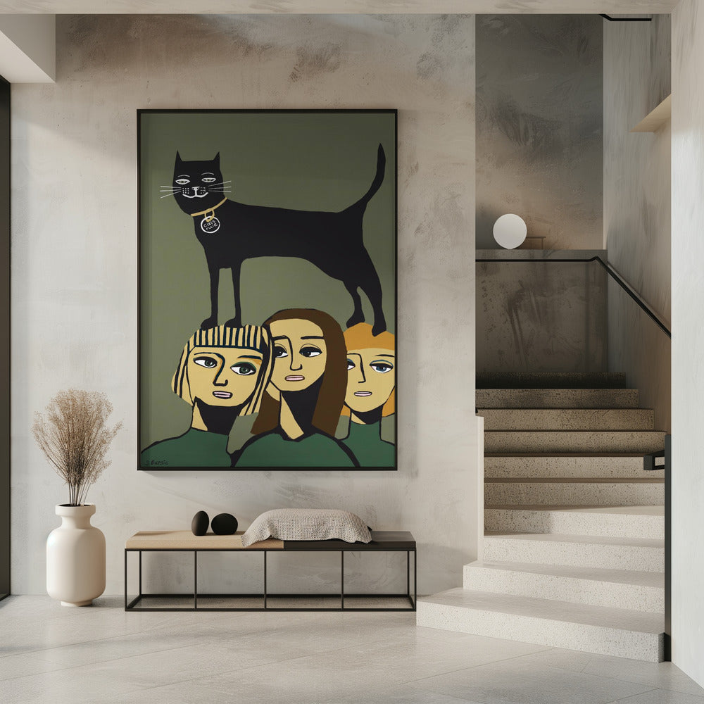 Black Cat Rules | Poster
