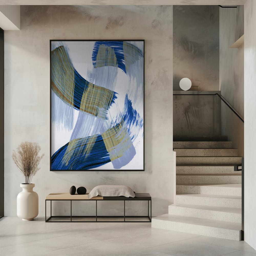 Abstract Brush Strokes 13 | Poster