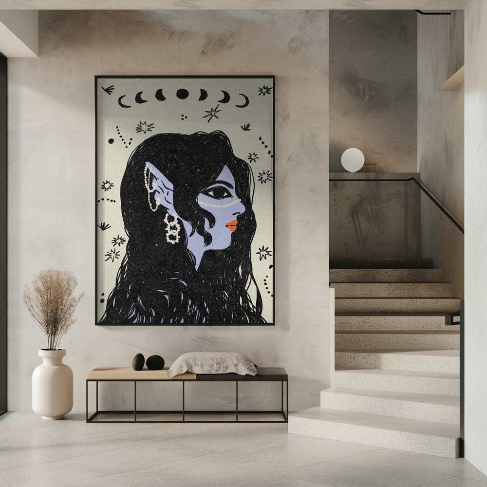 Portrait of a mermaid | Poster