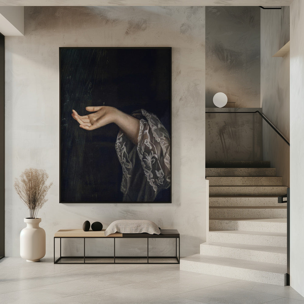 Detail Of Woman / Oil Painting | Poster