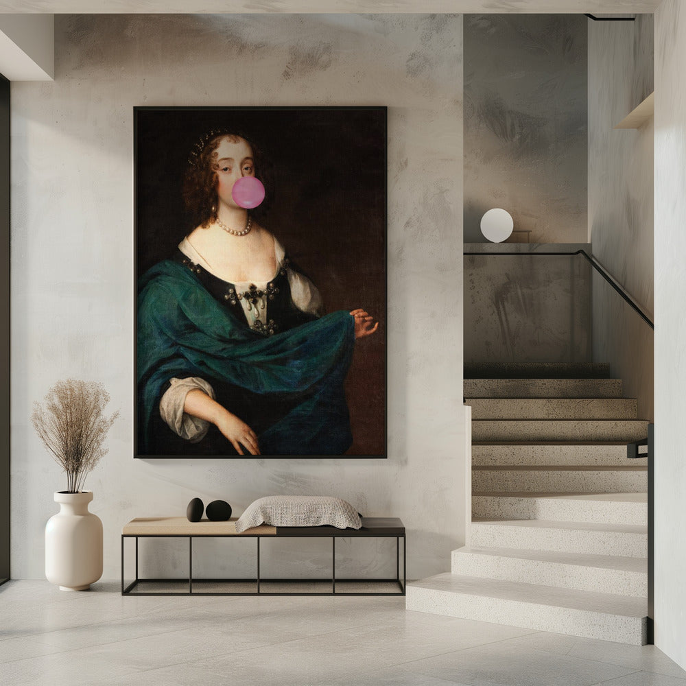 Renaissance Bubble Gum / Altered Art | Poster