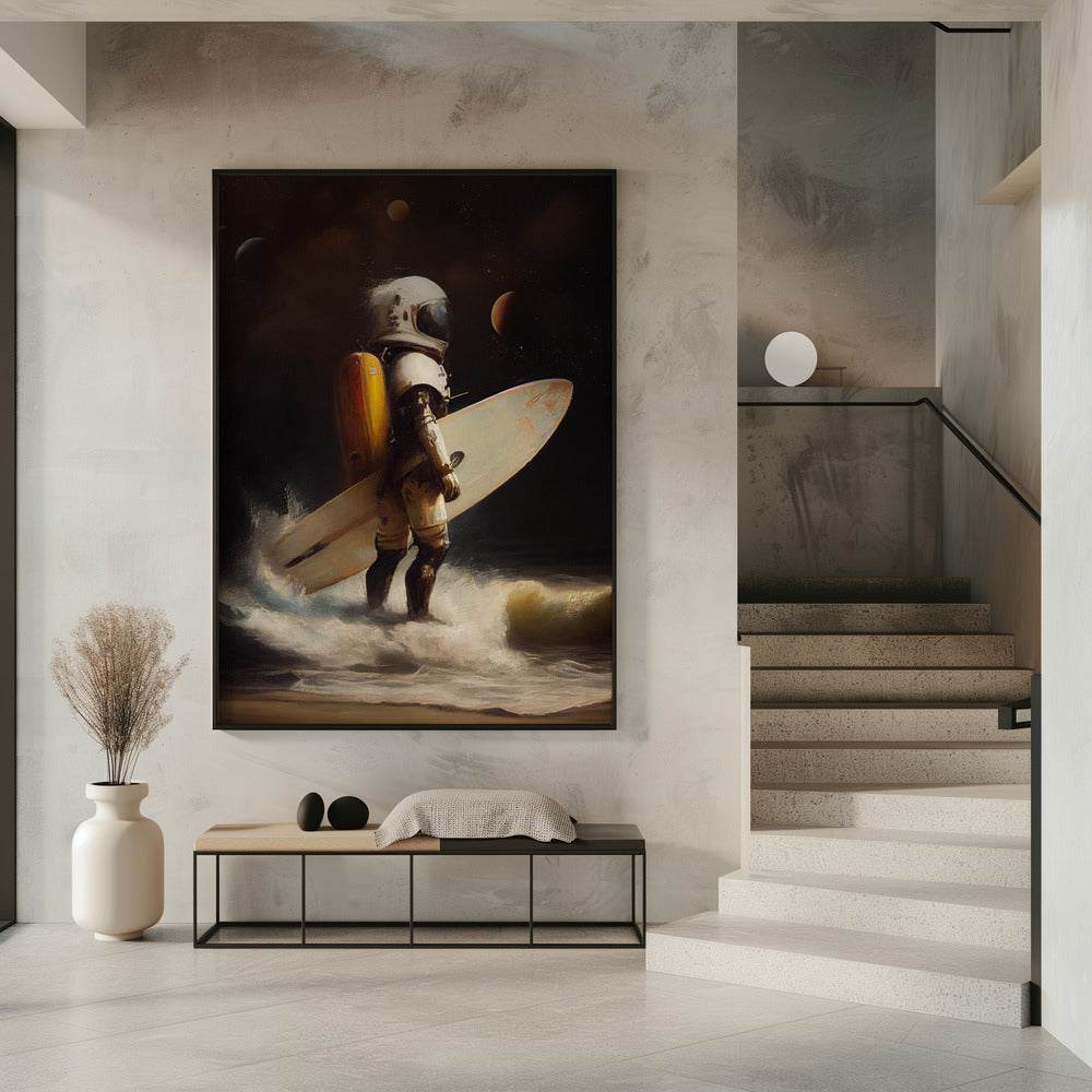 My Space Surfing Day | Poster