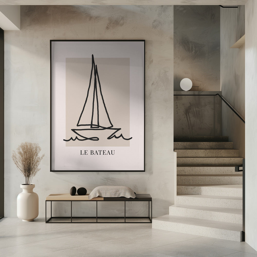 Le Bateau Black | Poster
