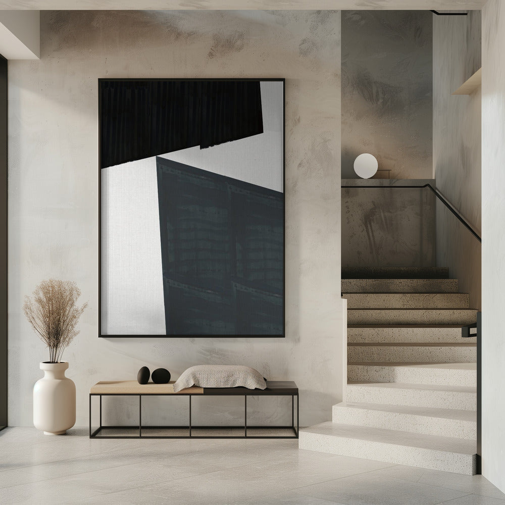 Jagged Edge Abstract 1 | Poster