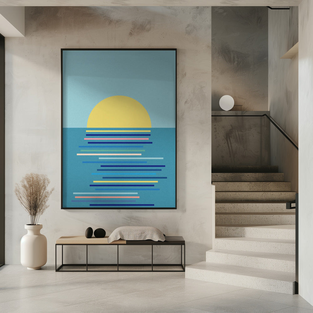 Sunrise In Ahrenshoop | Poster