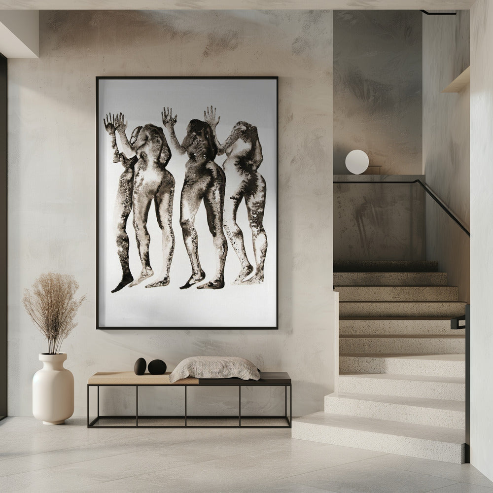4 Figures (headless) | Poster