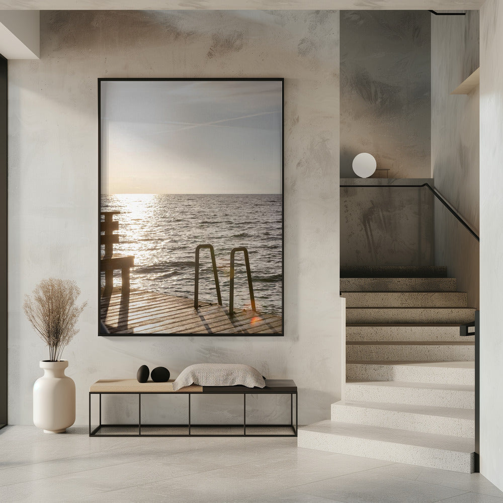 Summer Morning Swim | Poster