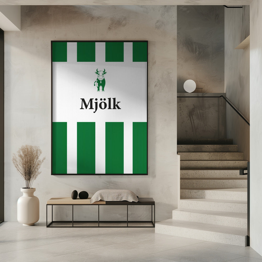 Mjölk Röd | Poster